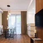 Долгосрочная аренда 2-комнатной квартиры 52м² в районе Мокотув, Варшава, Польша