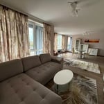 Long-term rent 2-room apartment by the sea in Kabakum area, Varna, Bulgaria