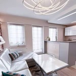 Location longue durée appartement 3 pièces avec balcon, quartier Nadodrze, Wrocław, Pologne