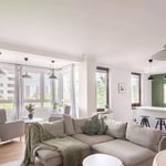 Long-term rental of 3-room apartment 91 m² in Warsaw, Poland