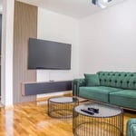 Location longue durée d’un appartement de 2 pièces, 50 m², dans la résidence Green Residence, Belgrade, Serbie