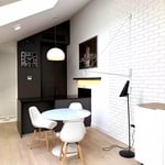 Location longue durée d’un studio de 36 m² à Praga-Północ, Varsovie, Pologne