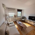 Долгосрочная аренда 2-комнатной квартиры, 45 м², в центре, Белград, Сербия