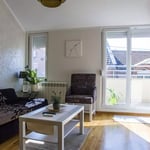 Долгосрочная аренда 2-комнатной квартиры, 37 м², в центре, Белград, Сербия