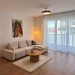 Langzeitmiete einer 2-Zimmer-Wohnung, 50 m², in Krowodrza, Krakau, Polen