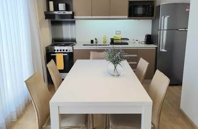 Long-term rental in Buenos Aires: Bright 2-room apartment with terrace in Belgrano