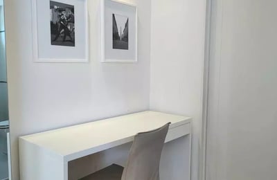 Long-term rental in Buenos Aires: Bright 2-room apartment with terrace in Belgrano