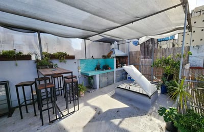 Alquiler a largo plazo de 2 ambientes con terraza y parrilla en Buenos Aires, Argentina, San Telmo