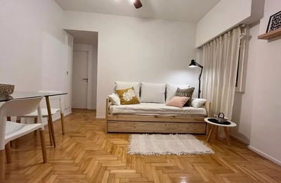 Long-Term 2-Room Furnished Apartment in Buenos Aires, Argentina, Belgrano