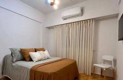 Long-Term 2-Room Furnished Apartment in Buenos Aires, Argentina, Belgrano