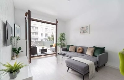 Alquiler de Apartamento de 2 Habitaciones, 42m², Aleja Rzeczypospolitej 29a, Wilanów, Varsovia, Polonia