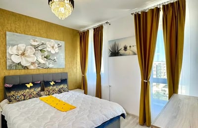 Modern 1-Bedroom Apartment in Militari Residence, Bucharest for Rent