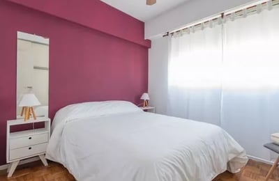 Long-term rental of a 40m² two-room apartment in Congreso, Buenos Aires
