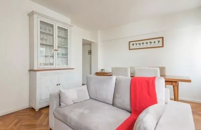Long-term rental of a 70m² three-room apartment in Palermo, Buenos Aires