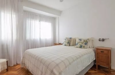 Long-term rental of a 70m² three-room apartment in Palermo, Buenos Aires