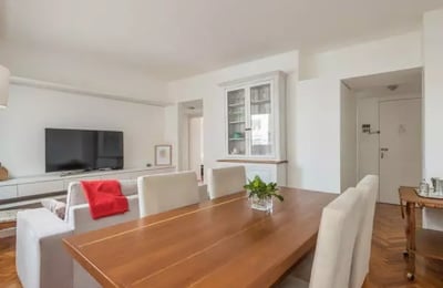 Long-term rental of a 70m² three-room apartment in Palermo, Buenos Aires