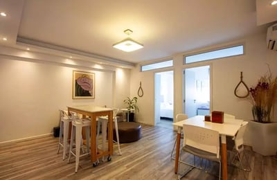 Long-term rental of a 60m² three-room apartment in Palermo, Buenos Aires – washing machine included!
