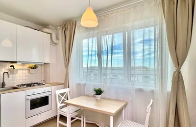 Acogedor estudio renovado en Militari Residence, Bucarest – alquiler a largo plazo