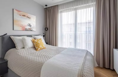 Alquiler a largo plazo de un apartamento de 3 habitaciones, 67 m², ul. Wołoska, Mokotów, Varsovia
