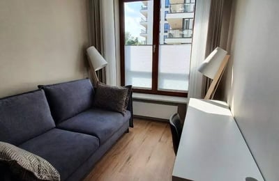 Long-term rental of a 3-room apartment, 72 m², Białej Floty St., Mokotów, Warsaw