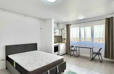 Long-term rental: One-bedroom studio apartment in "Militari Residence", Bucharest