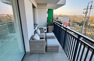 Long-term rental, Warsaw, Bemowo: 3-room apartment 56 m², parking included