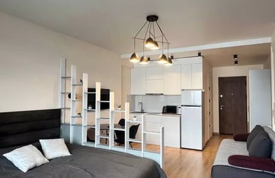 Spacious Studio for Long-Term Rent with Stadium View in Batumi