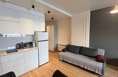 Spacious Studio for Long-Term Rent with Stadium View in Batumi