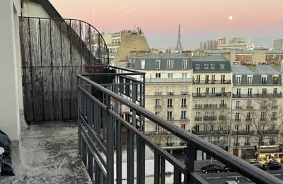 Alquiler a largo plazo de estudio con balcón (8,2 m²) en Boulevard Exelmans, 75016 París, Francia