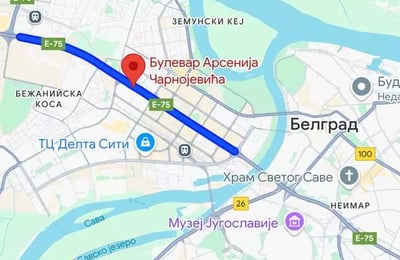 Long-term rental, cozy one-bedroom apartment in New Belgrade