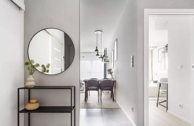 Long-term rental 2-room apartment in Mokotów, Warsaw, Poland