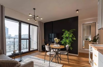 Alquiler a largo plazo moderno apartamento de 2 habitaciones en Wola, Varsovia