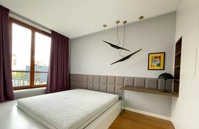 Long-term rental 2-room apartment in a gated complex, Mokotów, Warsaw