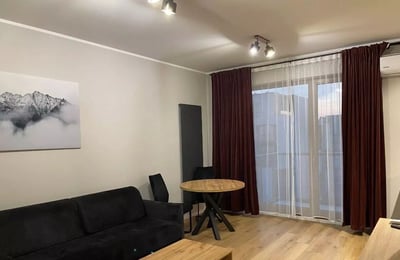 Long-term rental 2-room brand-new apartment in a gated community, Wilanów, Warsaw
