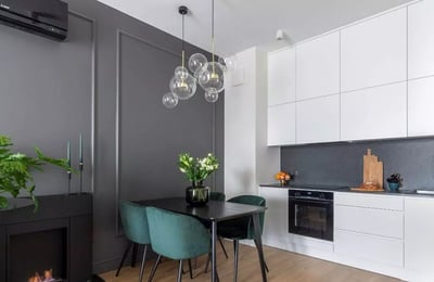 Long-term rental 2-room brand-new apartment in a gated community, Wilanów, Warsaw