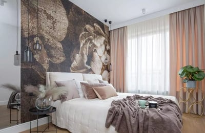 Long-term rental 2-room brand-new apartment in a gated community, Wilanów, Warsaw