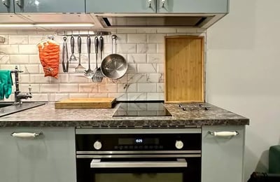 Long-term rental 2-bedroom apartment with balcony and parking in Courbevoie, France