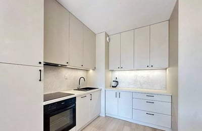 Long-term rental of a modern two-room apartment with a balcony in Prądnik Biały, Kraków
