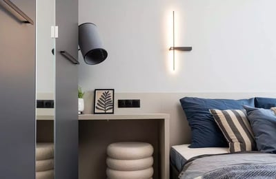 Long-term rental 2-room apartment with air conditioning and parking, Kraków
