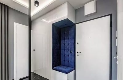Long-term rental of a modern 3-room apartment in Wola (Warsaw) with a balcony and underground parking