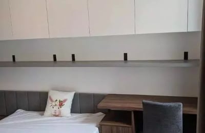 Long-term rental 2-room apartment 30m², Mogilska Street, Kraków city center