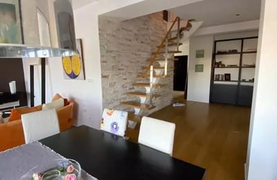 Long-term rental two-level penthouse in Vračar, Belgrade, Serbia