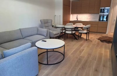 Long-term rental brand new 3-room apartment in BW Eterna, Belgrade, Serbia