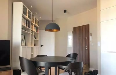 Long-term rental 3-rooms apartment with balcony, Ursynów, Warsaw, Poland