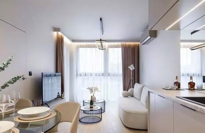 Long-term rental of a 2-room apartment with a large balcony in Grzegórzki, Krakow