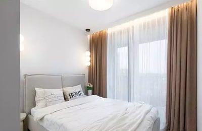 Long-term rental of a 2-room apartment with a large balcony in Grzegórzki, Krakow