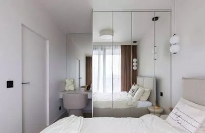 Long-term rental of a 2-room apartment with a large balcony in Grzegórzki, Krakow