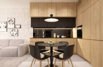 Long-term rent 2-room apartment with a balcony in Wola, Warsaw