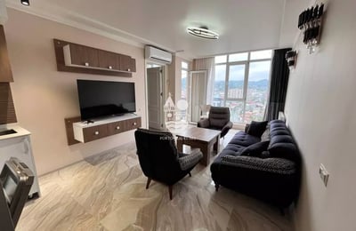 Long-term rental 1-bedroom apartment with new renovation in Batumi, Georgia