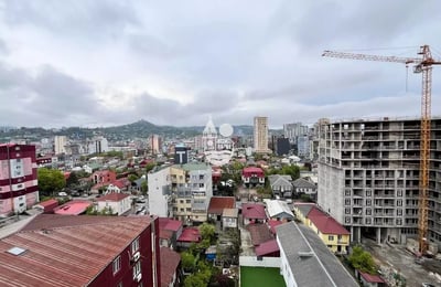 Long-term rental 1-bedroom apartment with new renovation in Batumi, Georgia